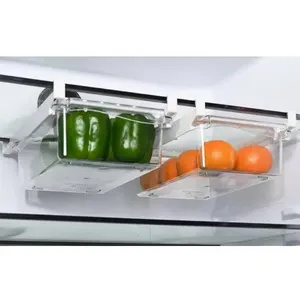 Porta-Vegetais de Geladeira 2 Peças Taste Home Transparente T-BI