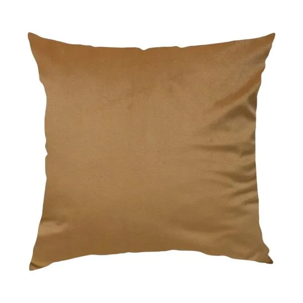 Capa De Almofada Bella&Co Velvet Lisa Camelo 45x45cm (MP)