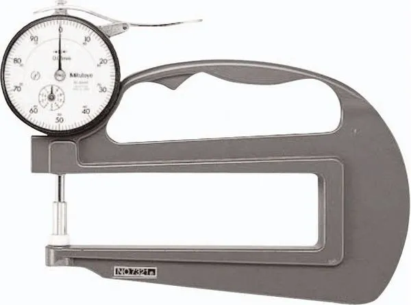 Medidor Espessura com Rélogio 0a10mm 7321 0A10Mm (0,01Mm) - Mitutoyo