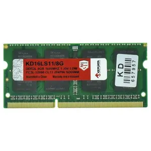 Memória RAM para Notebook Keepdata DDR3L 8GB 1600MHz KD16LS11-8G Eficiência Energética Memória RAM Notebook Keepdata DDR3L 8GB 1600MHz KD16LS11-8G
