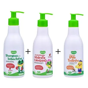 Kit Shampoo + Condicionador + Sabonete Infantil - Bioclub