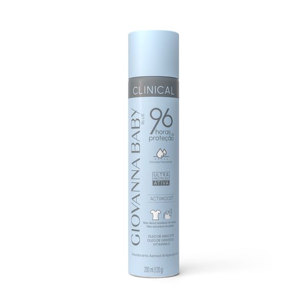 Desodorante Aerosol Giovanna Baby 96h Blue 200ml