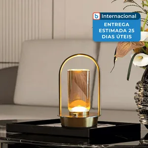 Luminária Mesa Kipliko LED Dourado A-MBI