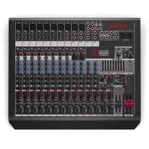 Mesa de Som Queensberry Q16FX 16 Canais com 10 Entradas de Microfone e Equalizador de 3 Bandas Preto QueensBerry Mesa de Som Queensberry Q16FX 16 Canais com Equalizador de 3 Bandas Preto QueensBerry