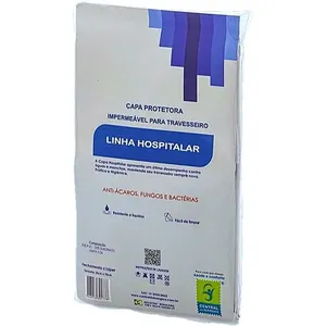 Capa Impermeável Travesseiro Junior Napa Hospitalar com Zíper 40x60cm