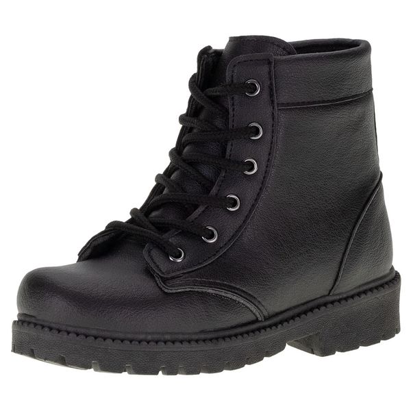 Bota Infantil Coturno Passobelle - 044008 PRETO 29