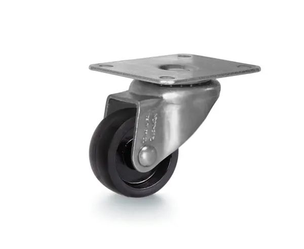 Rodizio GLR 158 N Nylon Preto Capacidade 125kg - Rod-car