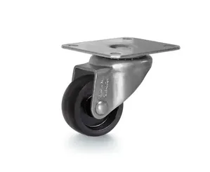 Rodizio GLR 158 N Nylon Preto Capacidade 125kg - Rod-car
