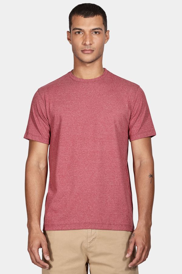 Camiseta Manga Curta Vintage Vermelho Carmim - M