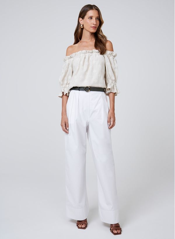 Blusa Ombro a Ombro Feminina na Dudalina 44