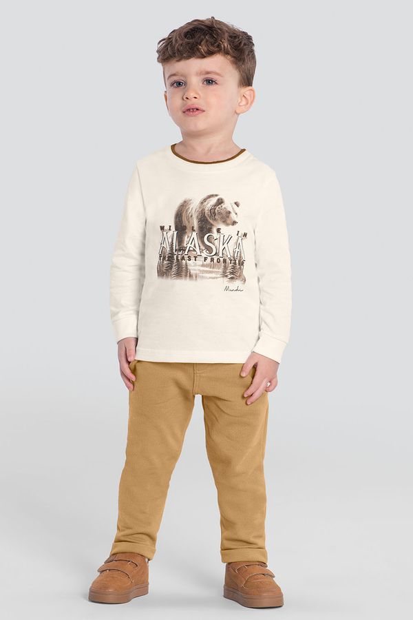 Camiseta infantil menino ursinho Mundi - 2