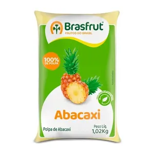Polpa De Abacaxi Brasfrut 1,02Kg