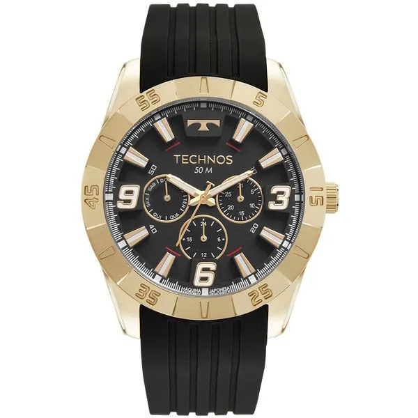 Relógio Technos Masculino Racer Premium Dourado - 6P29ALU/2P 6P29ALU/2P