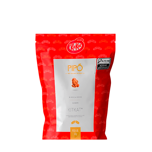 Pipoca Gourmet Sabor KitKat Pipó – 70g