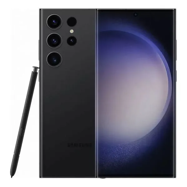 Smartphone Seminovo Galaxy S23 Ultra 5G 256GB Cam Quad 200MP+12MP+10MP+10MP Front 12MP Snapdragon 8 Tela 6.8" Preto - Produto Categoria Ouro- Samsung