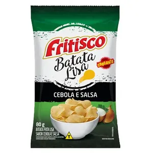 Batata Lisa Cebola E Salsa 80g FTB001 - Fritisco