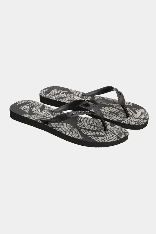 Chinelo Aramis Monstera Preto - 39/40