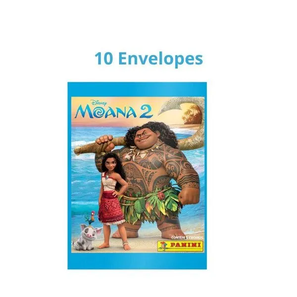 MOANA 2 - Kit Com 10 Envelopes