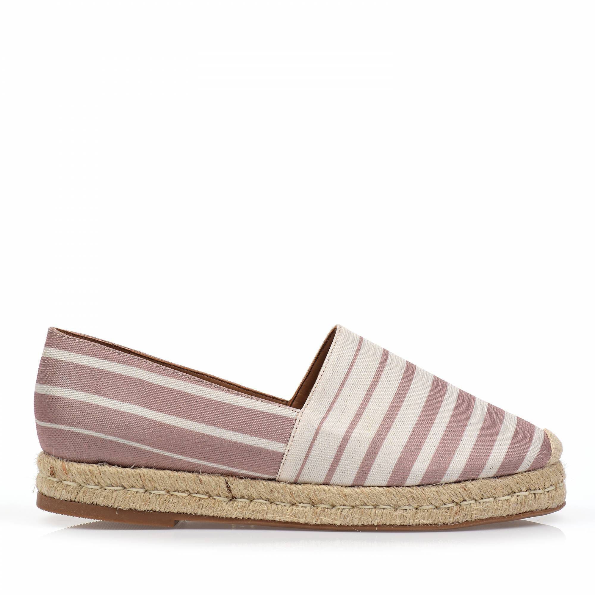 Flats Stripes Nude