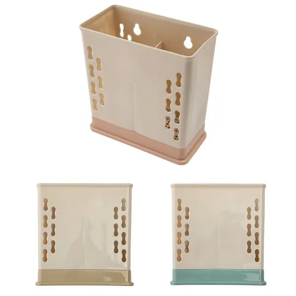 Porta Talher Sortido Plástico PP 13,8x14,5x7cm LM3458 - honeyhome