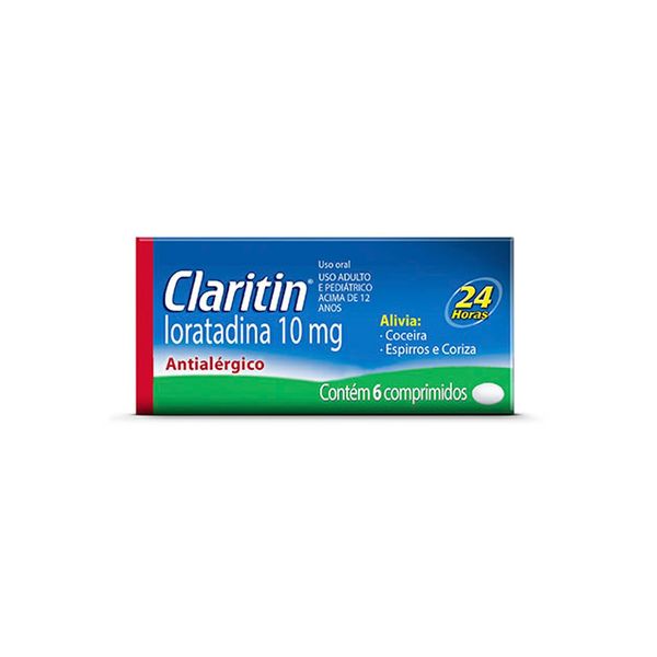 Claritin 10mg 6 Comprimidos
