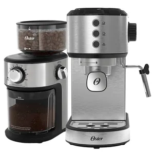 Kit Cafeteira Espresso Perfect Moment e Moedor de Café Precision 18 níveis Oster - 127V