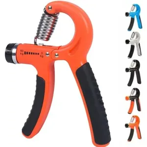Hand Grip Fortalecedor de Mãos 5KG Até 60KG para Fortalecimento de Mão Punho Braço Antebraço com Mola Ajustável Hand Grip Fortalecedor de Mãos 5KG Até 60KG para Fortalecimento de Mão Punho Braço com Mola