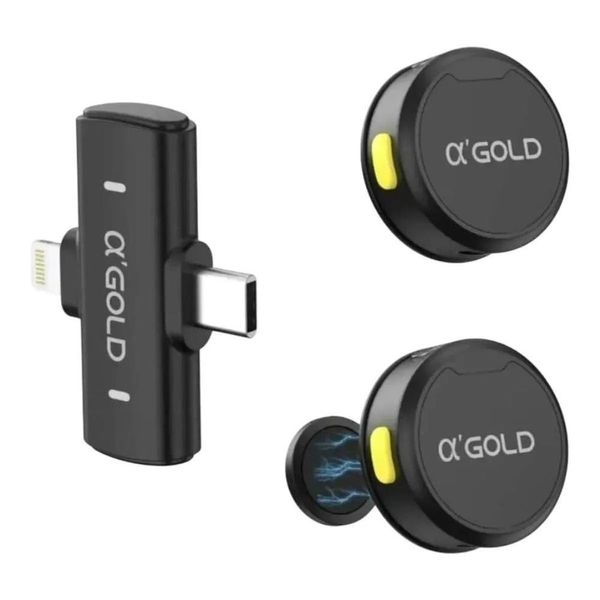 Microfone De Lapela A'Gold Mcf-38d (MP)