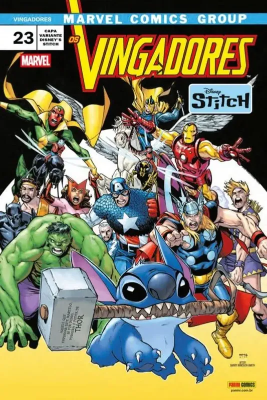 Os Vingadores 23/80 - Capa Variante Stitch
