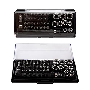 Kit de Ferramentas Estojo Plástico Abs E Aço Carbono 15c 42 Pçs CB2818 - Hutz
