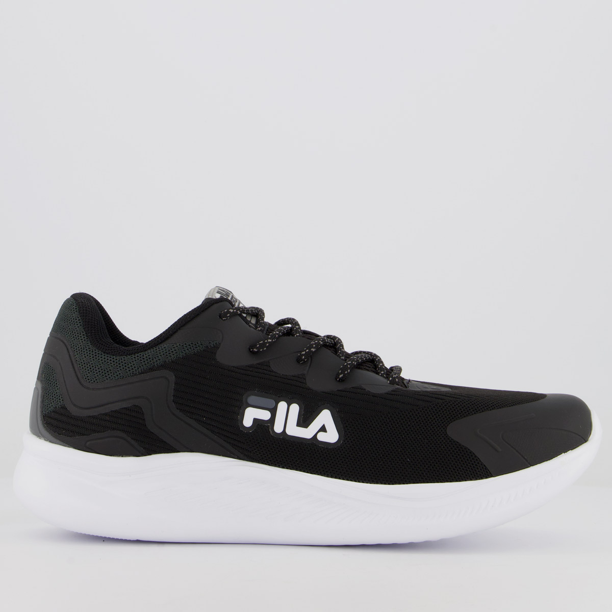 Tenis Fila Force Preto e Grafite