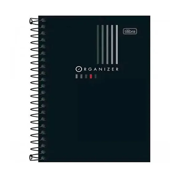 Caderneta Espiral Flexível 1/8 Organizer 80 Folhas 305251 - Tilibra