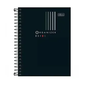 Caderneta Espiral Flexível 1/8 Organizer 80 Folhas 305251 - Tilibra