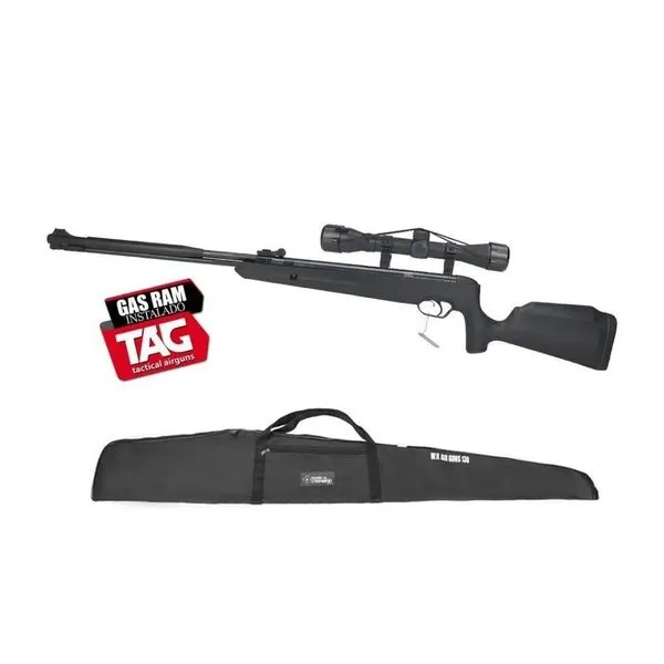 Carabina De Pressão Naja 2.0 Nitro 5.5 Tag Luneta Capa