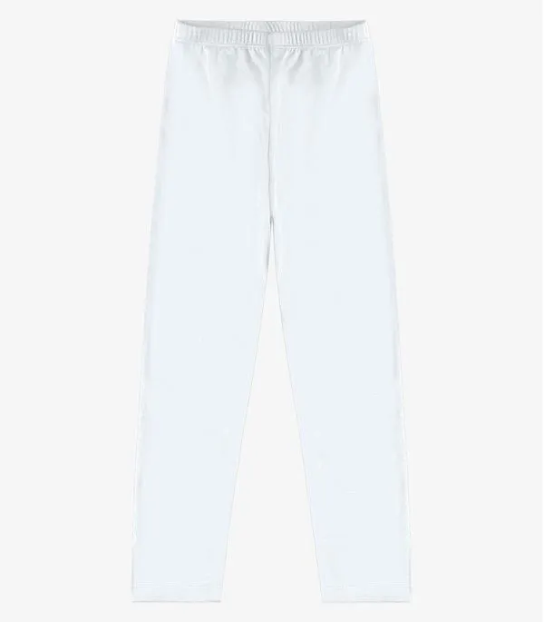 Legging Malha Térmica Rovi Kids Branco 2