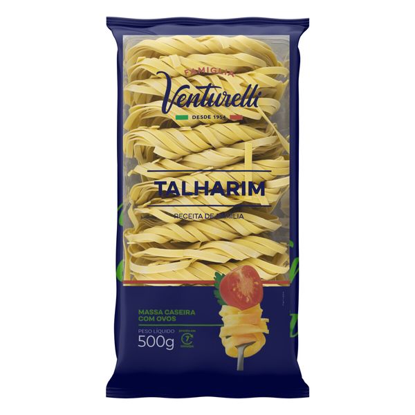 Macarrão Venturelli Caseiro com Ovos Talharim n° 2 500g