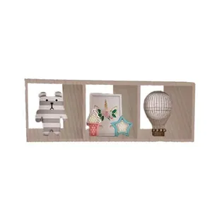 Nicho Triplo F031 70x30x20CM em MDF 100% Reflorestamento Fixação com Kit de Instalação Organizador Amadeirado Nicho Triplo F031 70x30x20CM em MDF 100% Reflorestamento Organizador Amadeirado