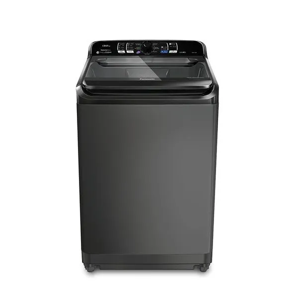 Máquina de Lavar Panasonic NA-F130B1TA 13kg Automática Função Vanish Titânio 110V Máquina de Lavar Panasonic NA-F130B1TB 13kg Automática Titânio 220V