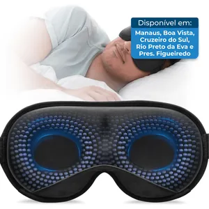 Máscara Sono Confortável 3D YFONG Preta A-BI