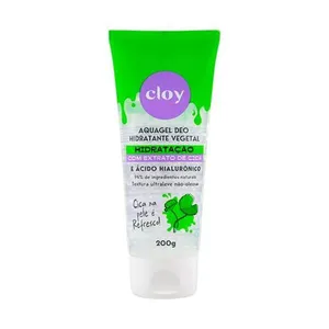 Aquagel Deo Hidratante Cloy 200g Extrato De Cica e Ácido Hialurônico AQUAGEL DEO HID CLOY 200G EXTRATO DE CIC