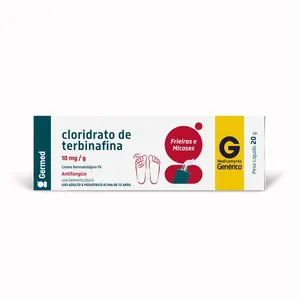Cloridrato de Terbinafina 10mg/g Creme Dermatológico 20g Genérico Germed