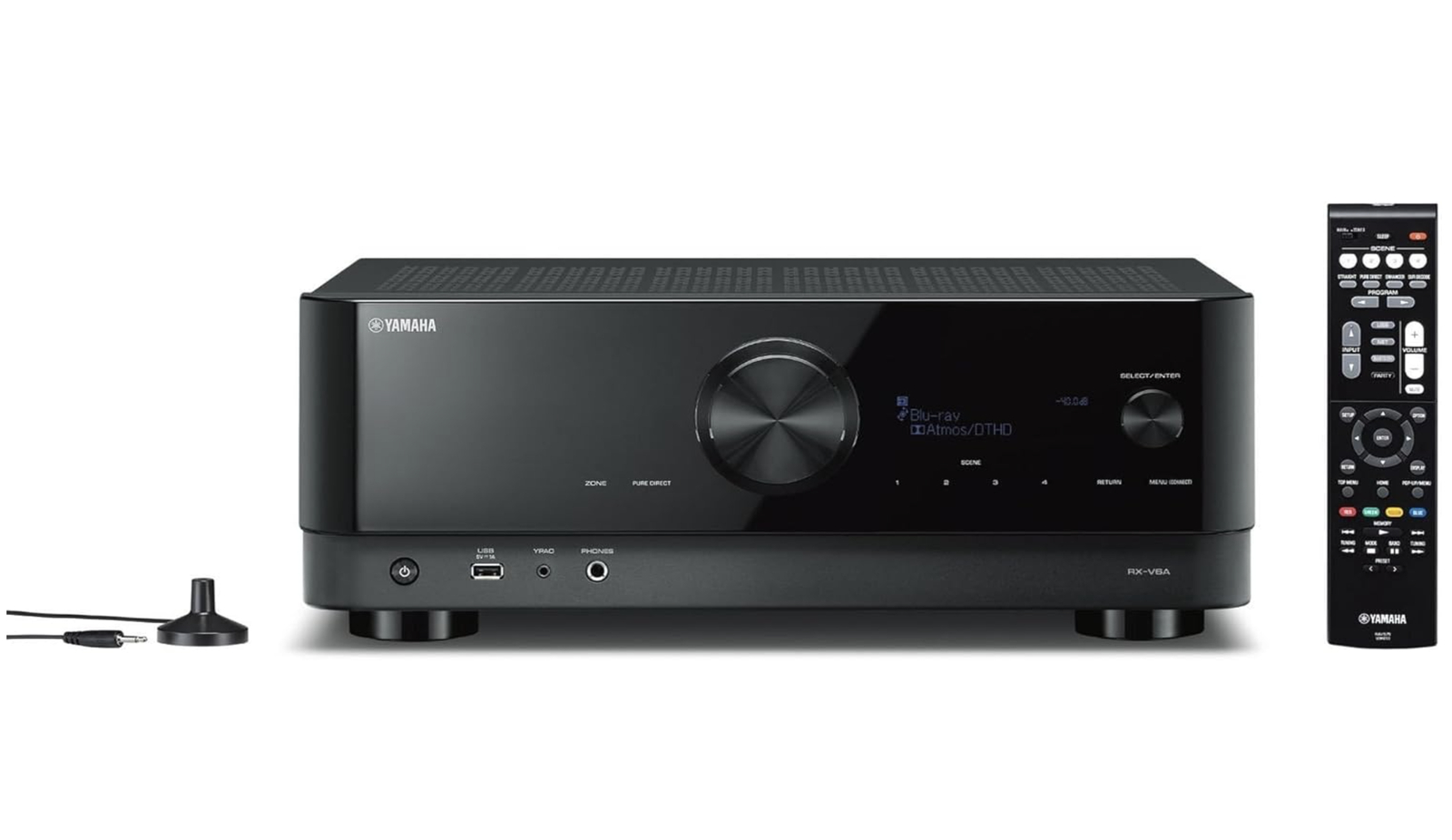 Receiver Yamaha RX-V6A Dolby Atmos 8k 7.2 Canais - 110v