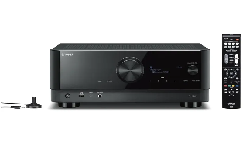Receiver Yamaha RX-V6A Dolby Atmos 8k 7.2 Canais - 110v