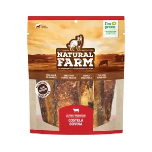 Petisco Costela Bovina 6” Natural Farm 6 unidades
