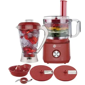 Multiprocessador Fun Kitchen Lux 3 em 1 Vermelho 900W 220V