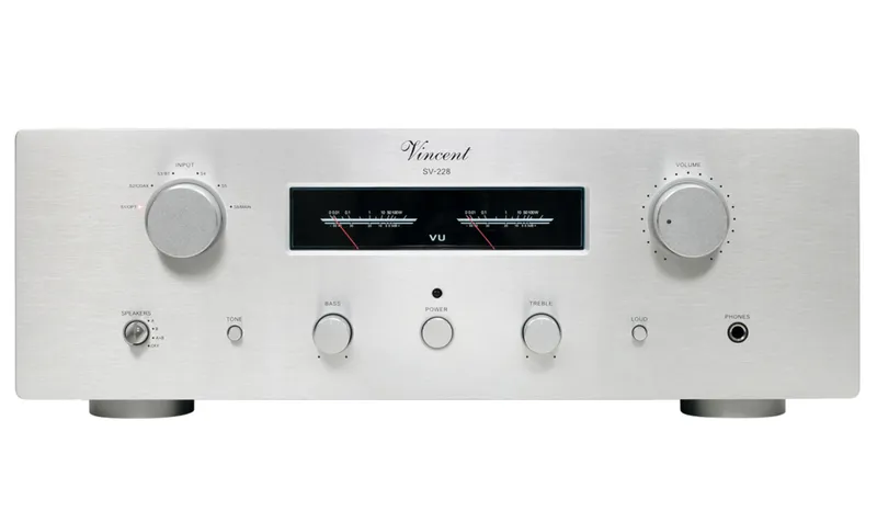 Amplificador Integrado Hibrido Vincent SV-228 Silver