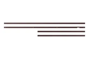 Moldura para Smart TV 85" The Frame 2021 e 2022 Marrom
