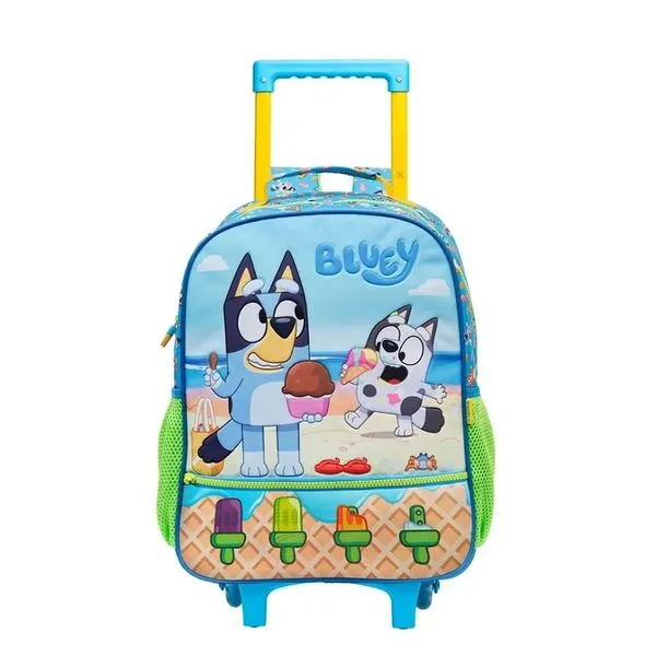 Mochila de Rodinhas Xeryus Bluey X 40cm Azul Claro 16" 15548 (MP)