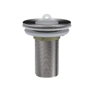 Válvula de Escoamento Metal para Lavatório 7-8 Controle de Fluxo Resistente Pádova Válvula de Escoamento Metal Lavatório 7-8 Fluxo Resistente Pádova
