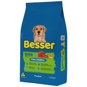 Ração Cães Adultos Besser Natural Premium Seca 7kg (MP)